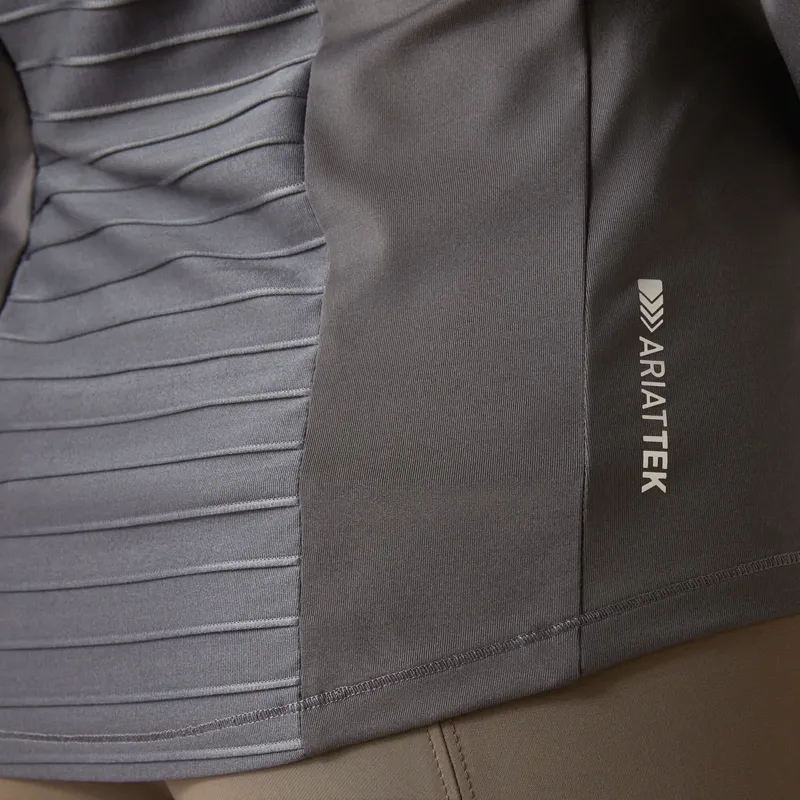 Ariat Women's Facet Long Sleeve Baselayer Ebony-5