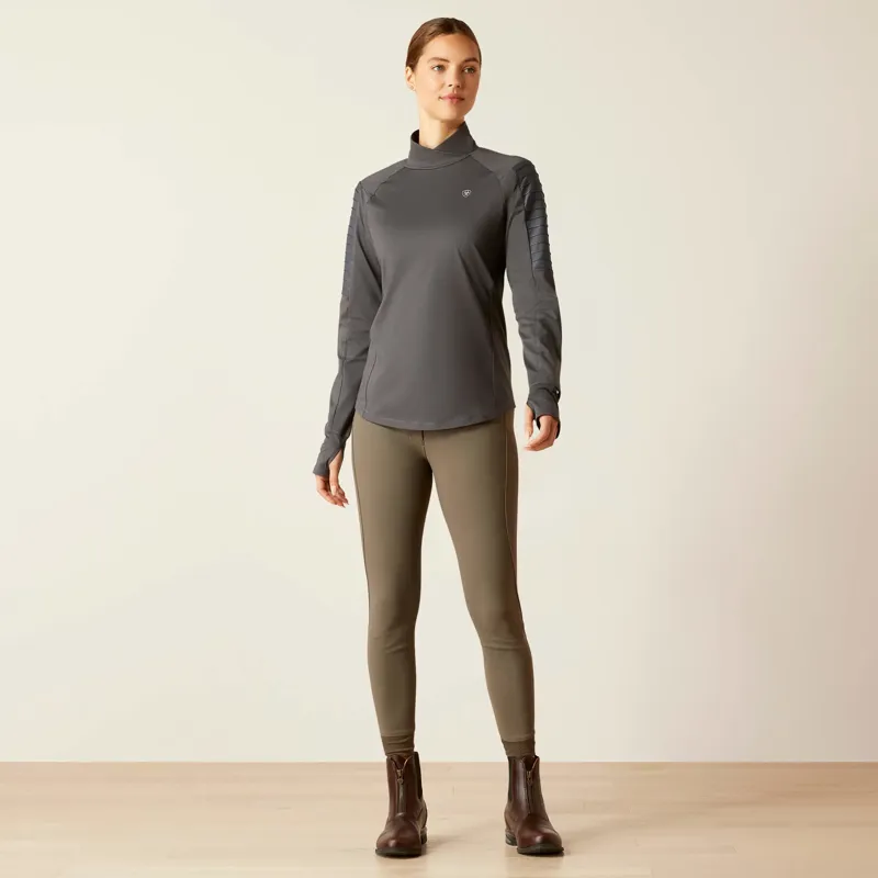 Ariat Women's Facet Long Sleeve Baselayer Ebony-1