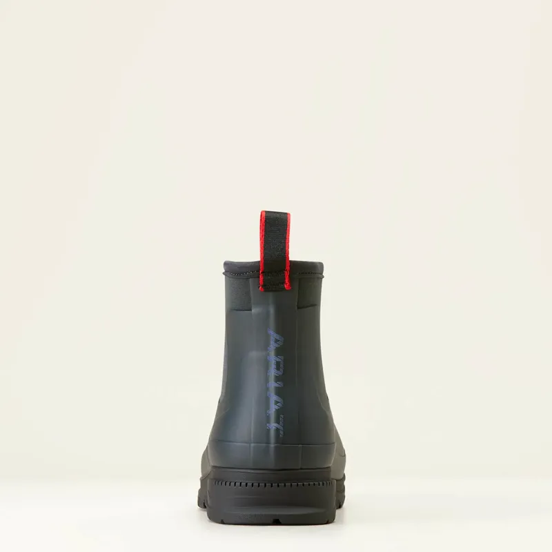 Ariat Women's Kelmarsh Shortie Rubber Boot Navy-4