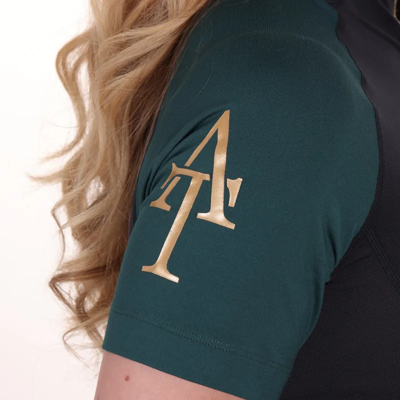 Aubrion Team Short Sleeve Base Layer in Black-3