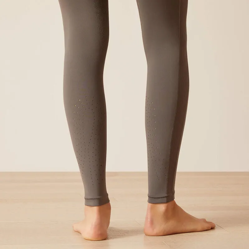 Ariat Eos Chic Half Grip Riding Tights Plum Grey-5