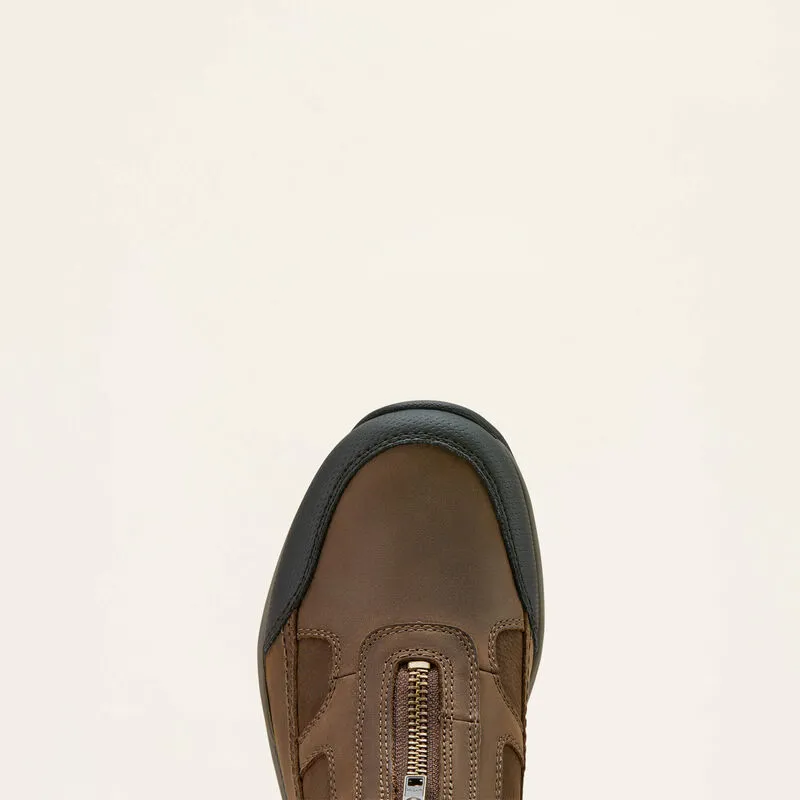 Ariat Women's Terrain Zip Waterproof Boot Palm Brown-3