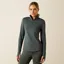 Ariat Womens Gridwork 2.0 1/4 Zip Long Sleeve Base Layer - Urban Chic