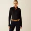 Ariat Womens Lucent 1/4 Zip Baselayer - Black