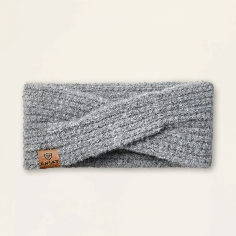 Ariat Chilton Headband - Heather Grey