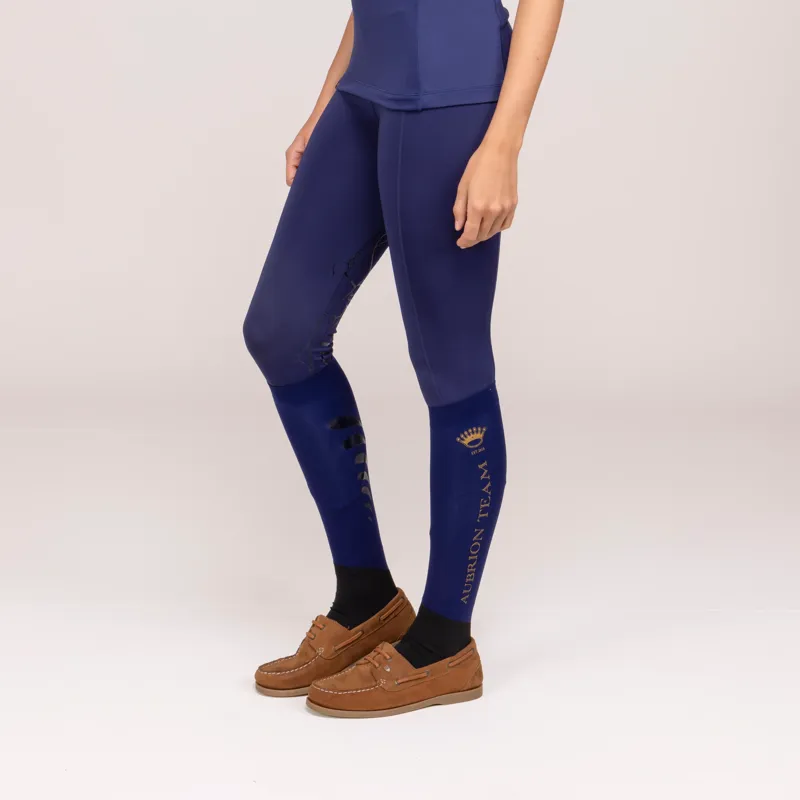 Aubrion Team Riding Tights MIDNIGHT-1