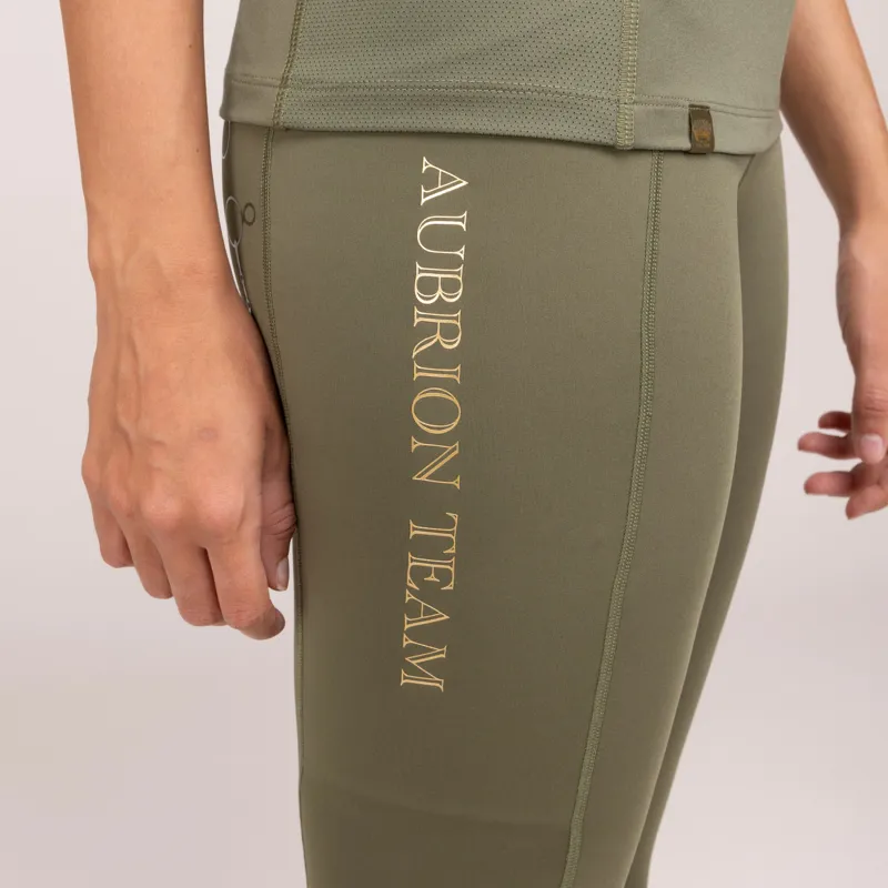 Aubrion Team Riding Tights MOSS-1