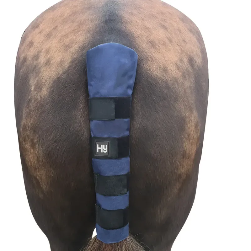 Hy Equestrian Padded Tail Guard - Petrol - One Size