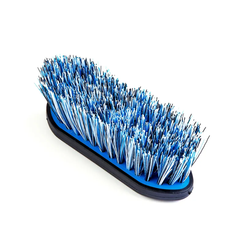 EZI-GROOM Grip Dandy Brush in BRIGHT BLUE Small-1