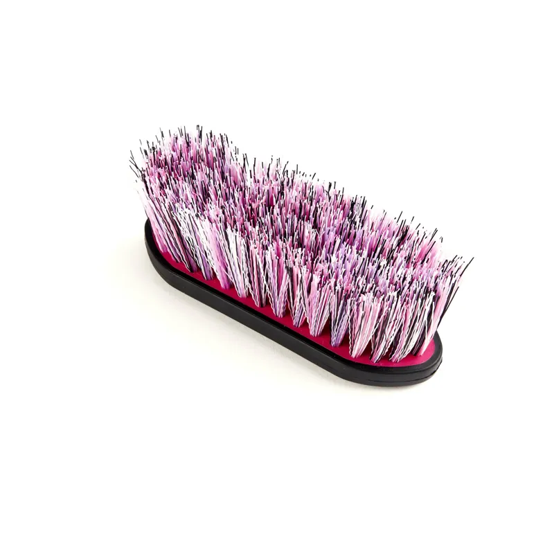 EZI-GROOM Grip Dandy Brush in BRIGHT PINK Small-1