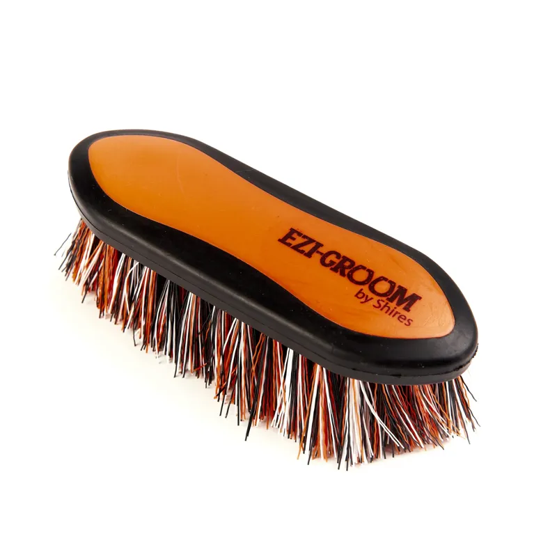 EZI-GROOM Grip Dandy Brush in ORANGE Small