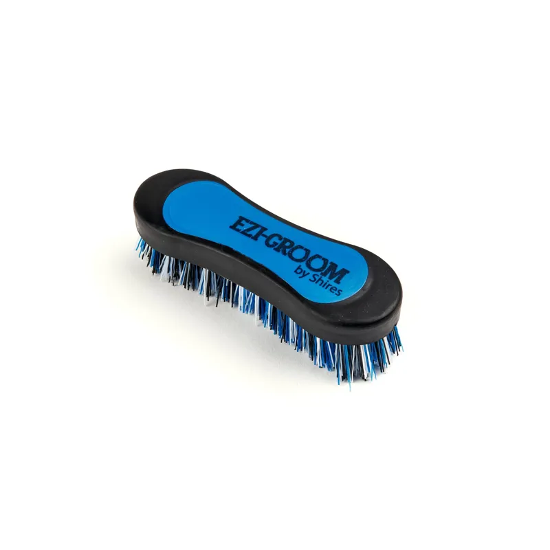 EZI-GROOM Grip Hoof Brush BRIGHT BLUE Small