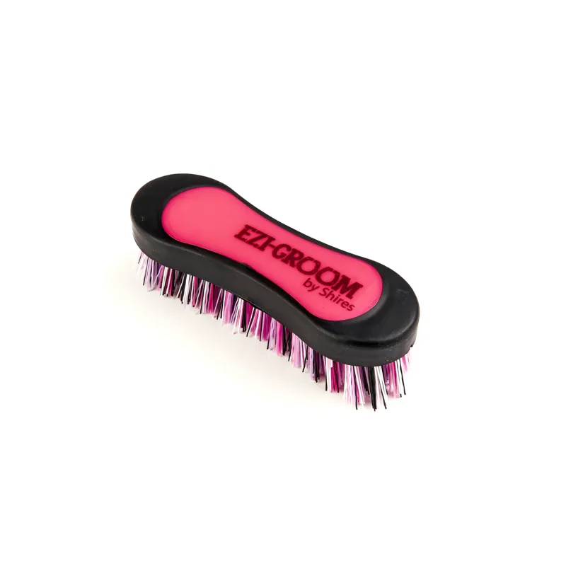 EZI-GROOM Grip Hoof Brush BRIGHT PINK Small