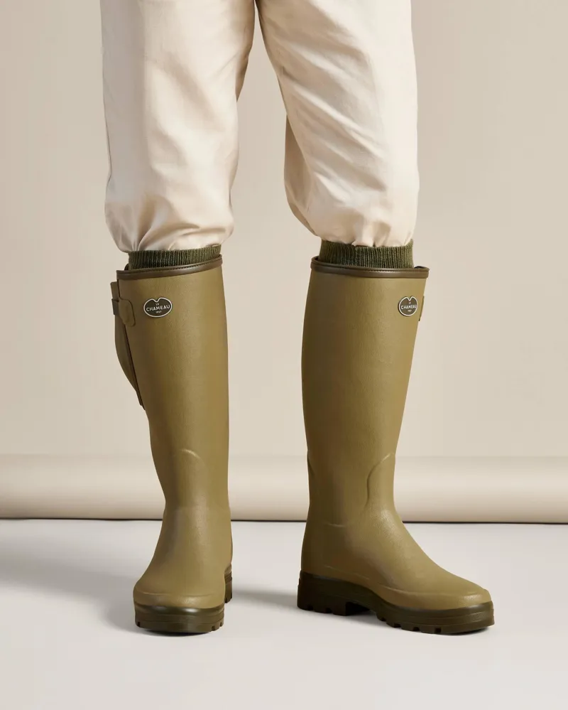 Le Chameau Vierzonord Neoprene Lined Men's Wellington Boots -5