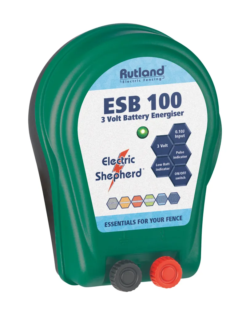 Rutland ESB 100 Electric Fence Battery Energiser 0.1J-3