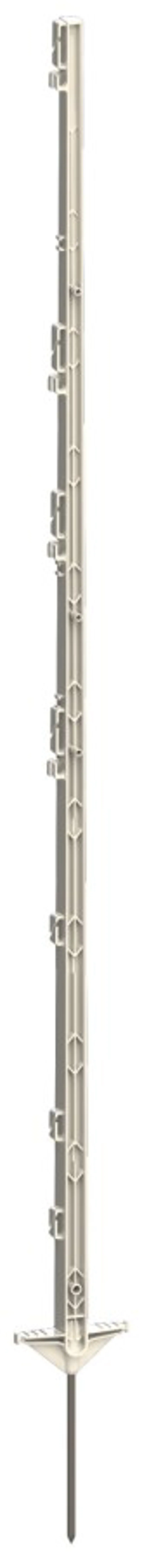  Rutland Electric Fence Post 156cm Post White x1-1