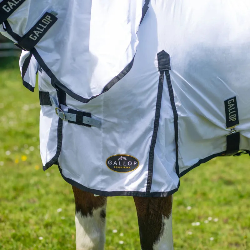 Gallop Classic Fly Rug Combo White-2