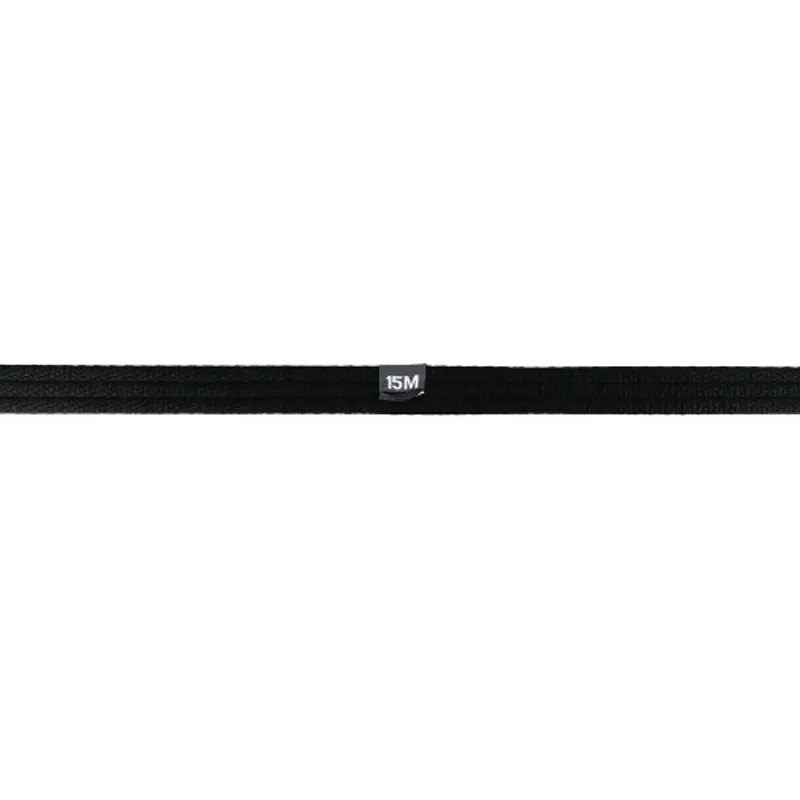Hy Equestrian Lunge Line With Circle Size Markers - Black one size-1