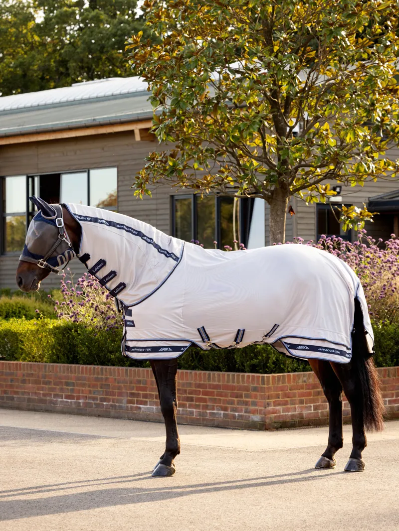 LeMieux Arika Armour-Tek Fly Rug Grey-1