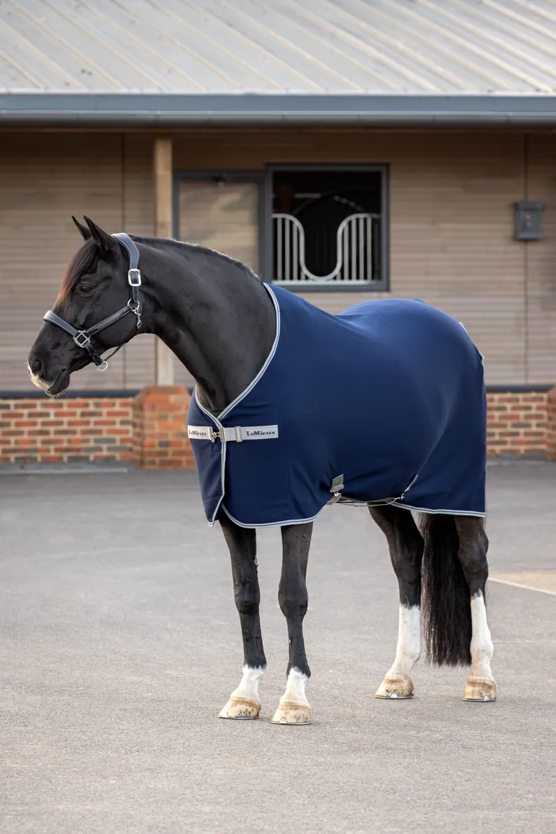 LeMieux Arika Jersey-Tek Fleece Rug - Navy