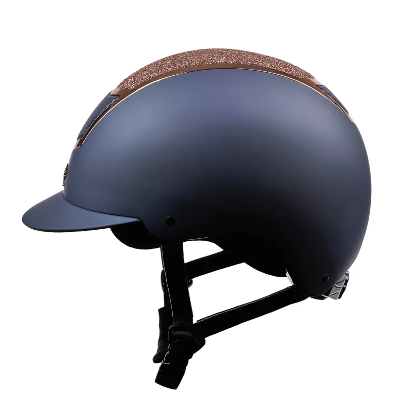 Karben Valentina Riding Hat Navy / Rose Gold-4