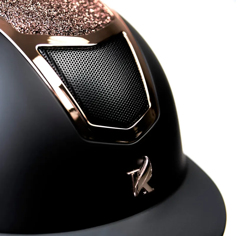 Karben Valentina Riding Hat Black / Rose Gold-6