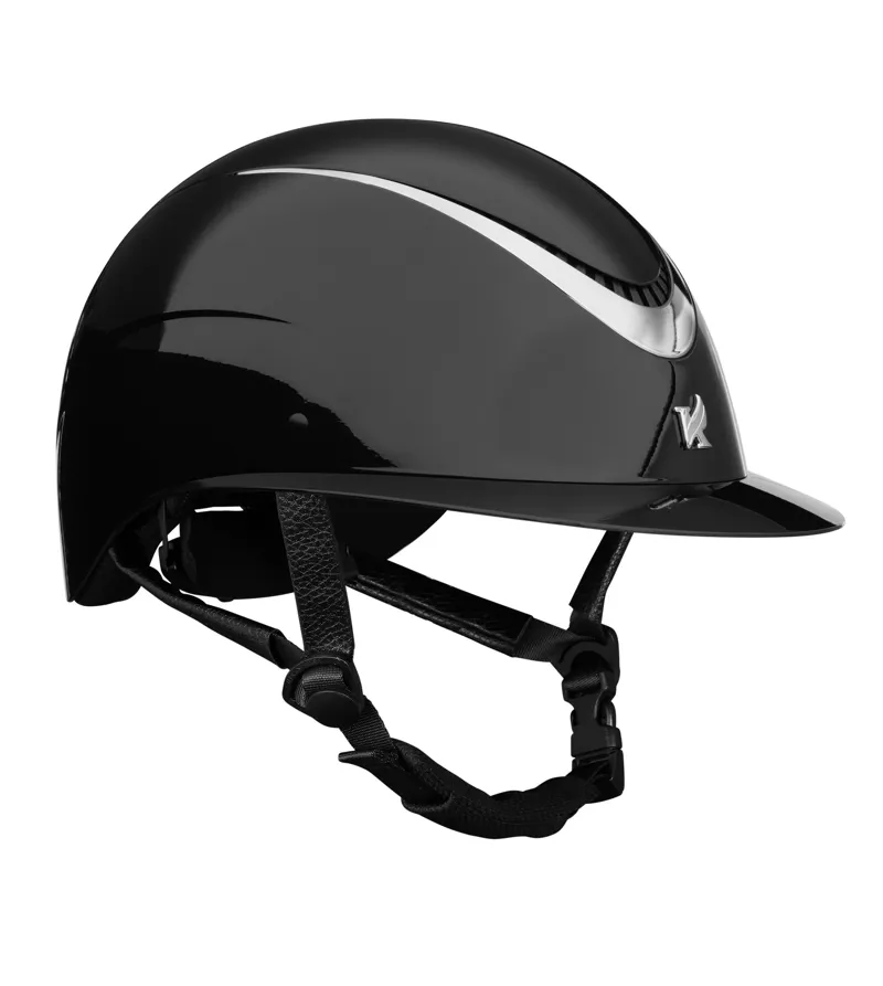 Karben Alina Ellipse Wide Peak Riding Hat Black/Gun Metal