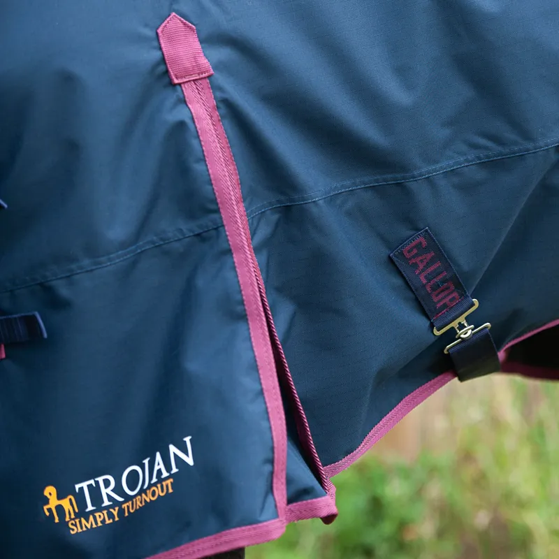 Gallop Trojan 50g Turnout - Navy-4