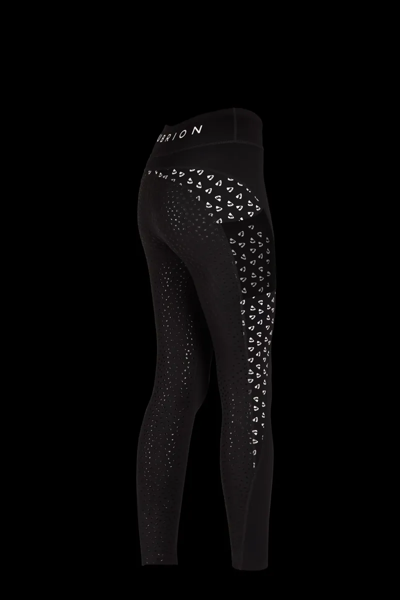 Aubrion Coombe Riding Tights in Reflective-1