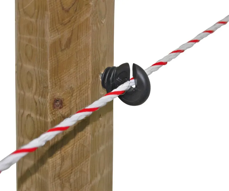 Rutland Strong Electric Fence Wood Screw Ring Insulator x100-6