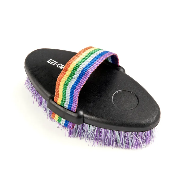 EZI-GROOM Shape Up Body Brush PURPLE/GREEN Large