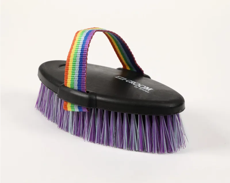 EZI-GROOM Shape Up Body Brush PURPLE/GREEN Large-1