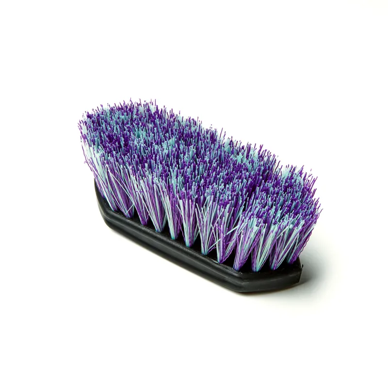 EZI-GROOM Shape Up Dandy Brush PURPLE/GREEN Small-1