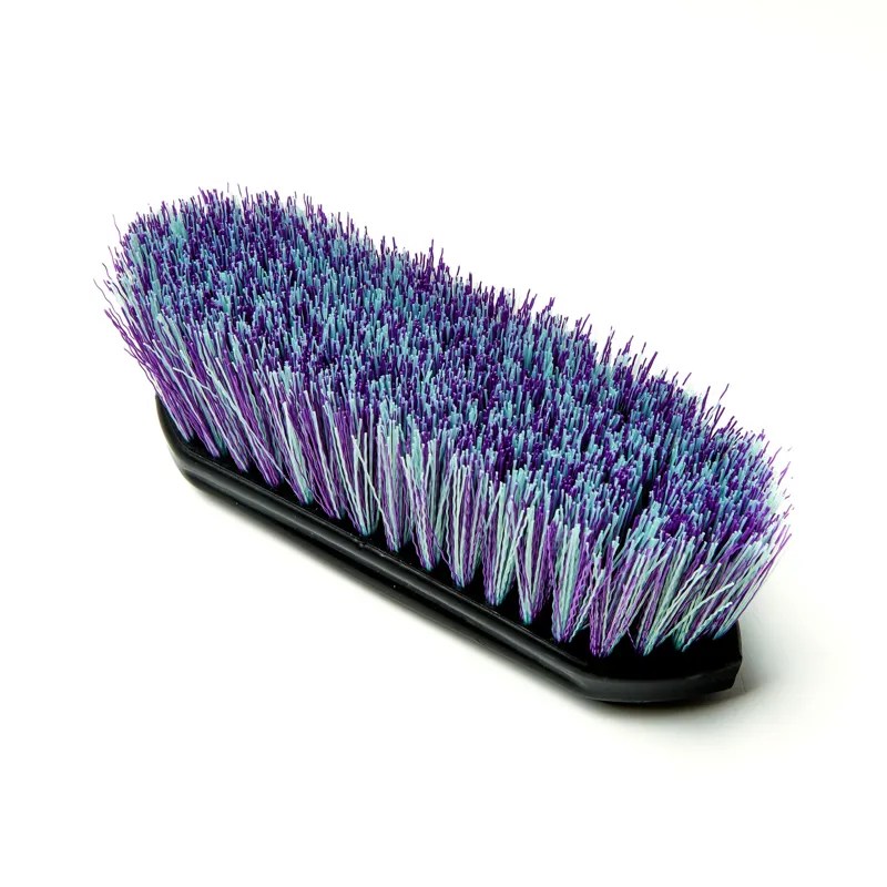 EZI-GROOM Shape Up Dandy Brush PURPLE/GREEN Large-1
