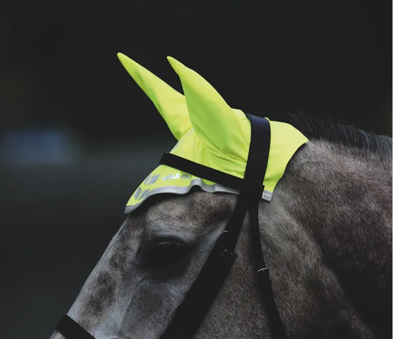 EQUI-FLECTOR Fly Veil Yellow