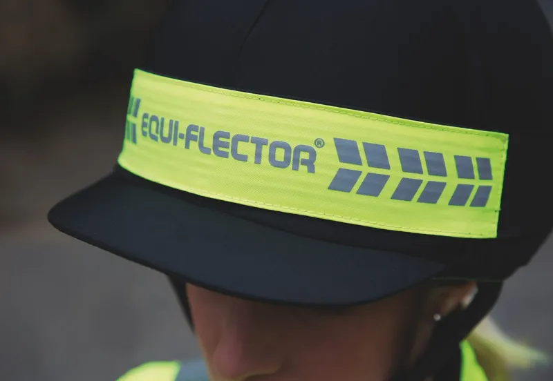 EQUI-FLECTOR Hat Band Yellow one size
