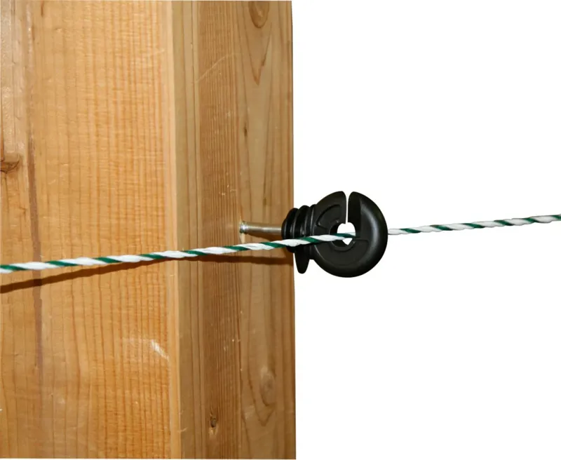 Rutland Strong Electric Fence Wood Screw Ring Insulator x100-3