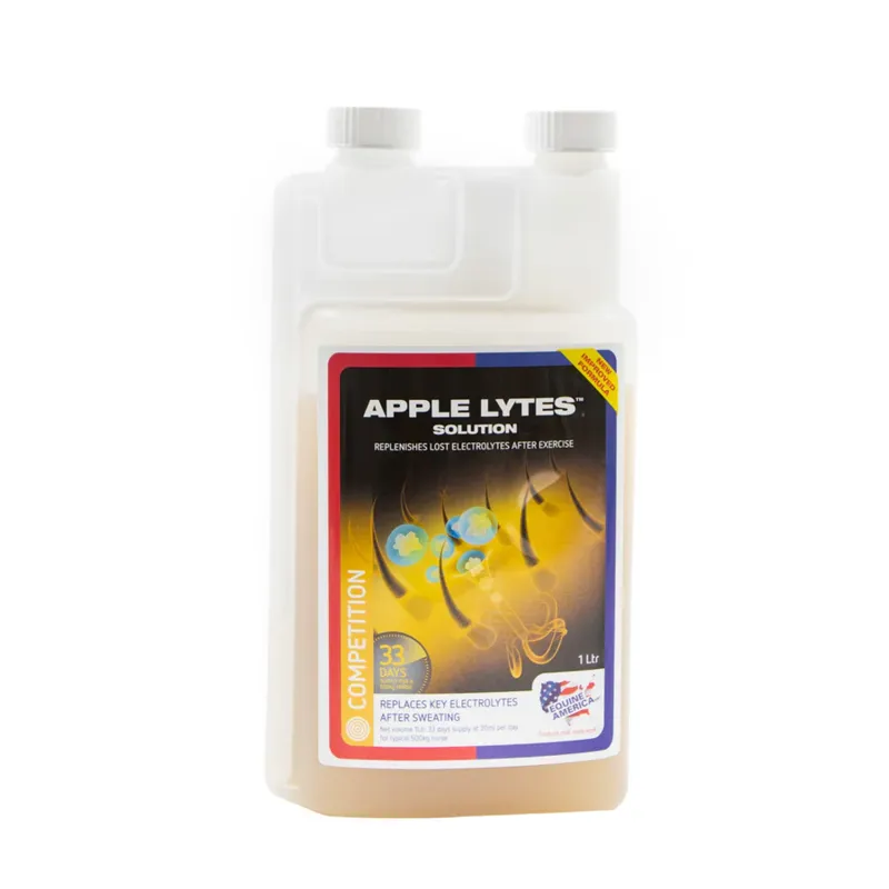 Equine America Apple Lytes Solution 1Litre