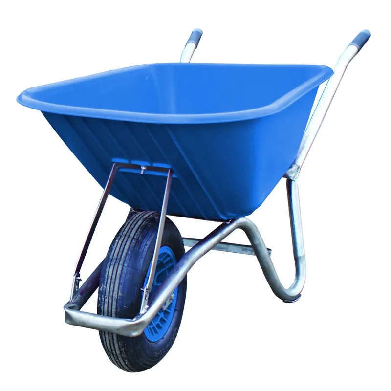 Carrimore 120 Litre Stable Wheelbarrow in Blue