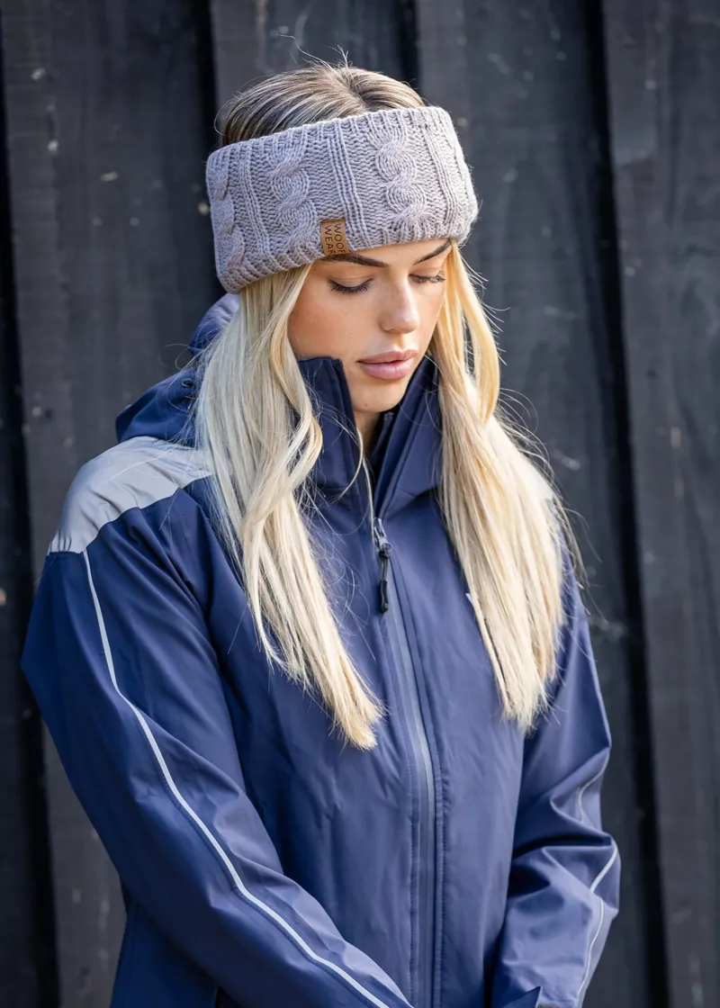 Woof Wear Cable Headband - Stone-1