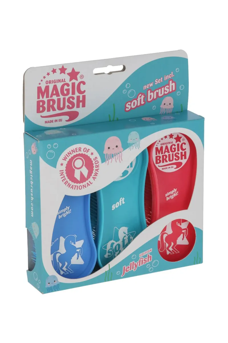 MagicBrush JellyFish 3 Pack Brush Set