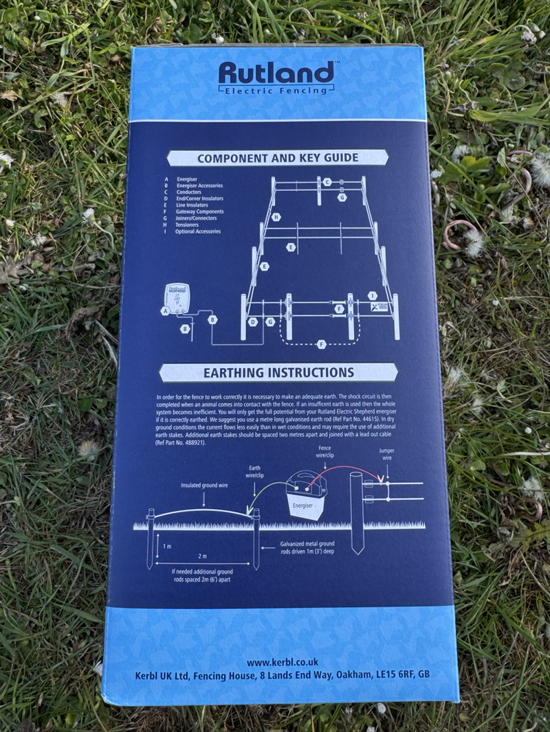 Rutland ESB 500 Battery-Powered Electric Fencing Energiser-2