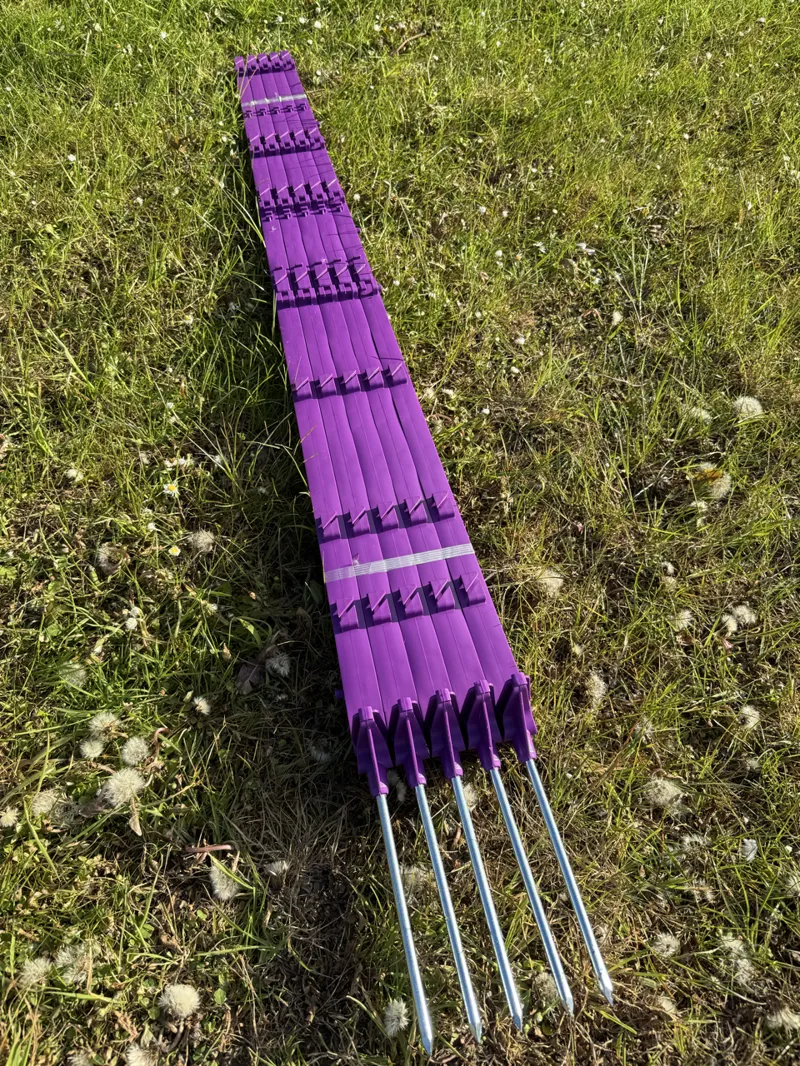 Rutland Electric Fence Post 156cm Post Purple x1