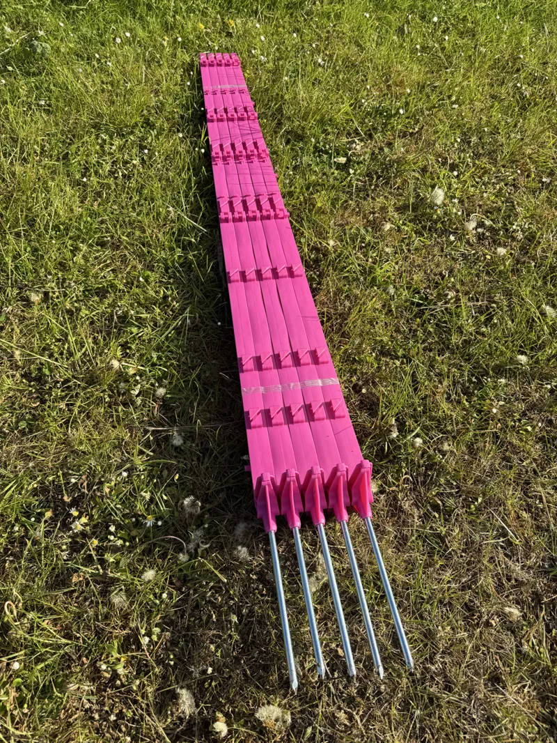 Rutland Electric Fence Post 156cm Post Pink x1