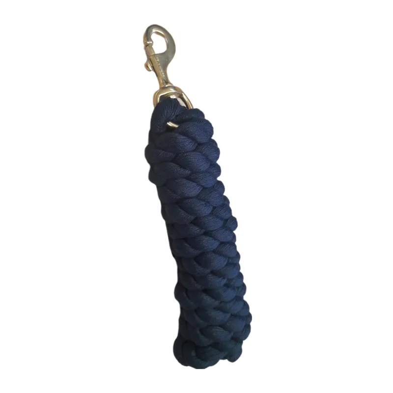 Gallop Premium Polycotton Leadrope - Navy