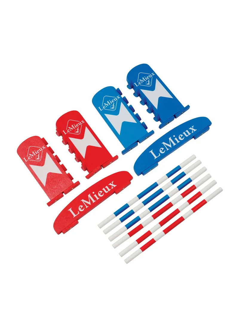 LeMieux Toy Pony Jump Set - Benetton/Chilli/White