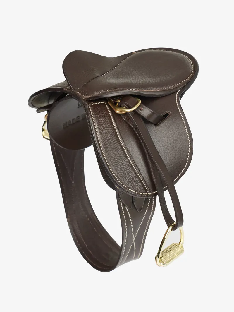 LeMieux Toy Pony Saddle - Brown-1