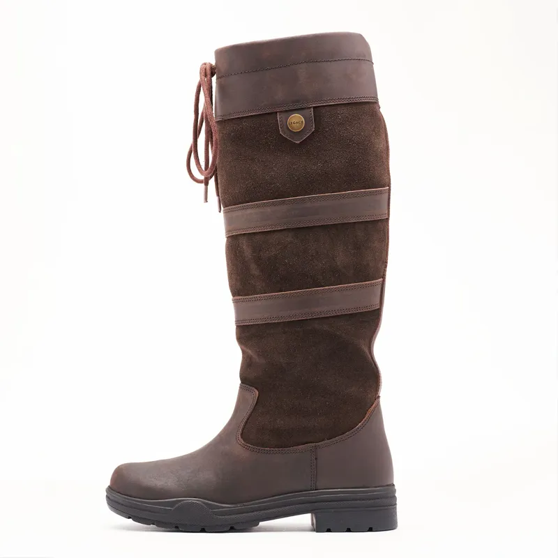 Legacy Ashridge Country Boot - Wide Fit - Brown-1