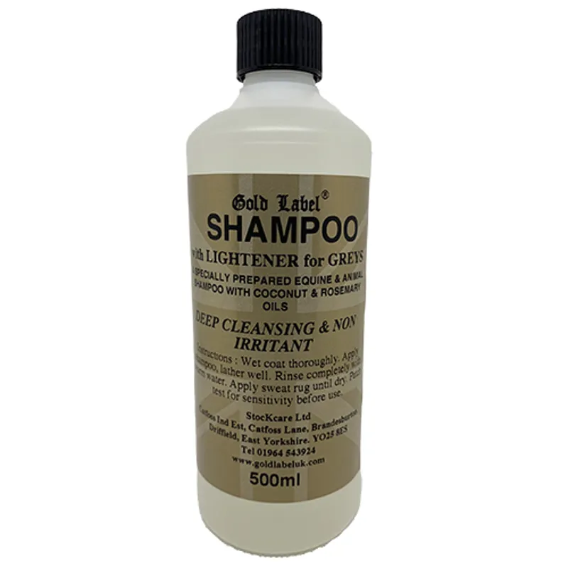 Gold Label Lightener for Greys Shampoo