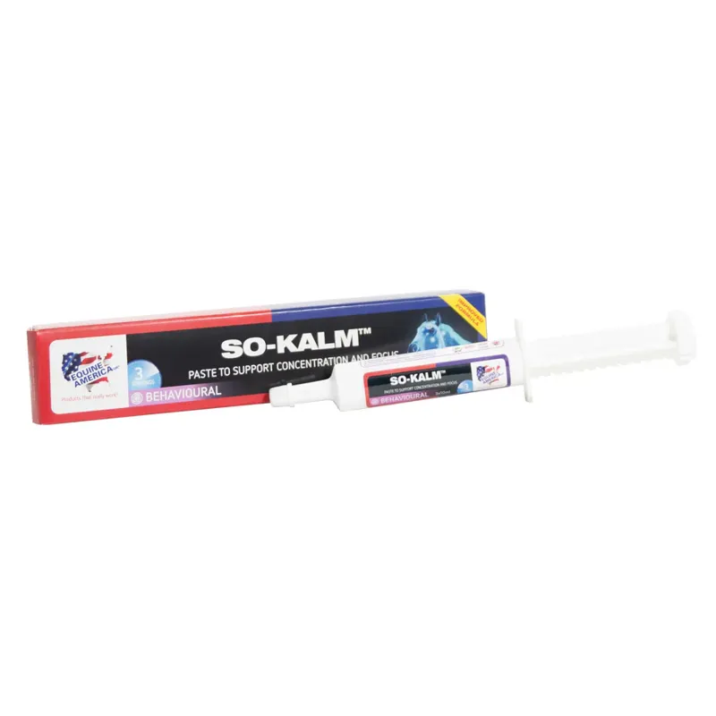 Equine America So-Kalm Paste Syringe 30ml